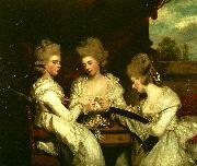 Sir Joshua Reynolds the ladies waldegrave oil painting picture wholesale